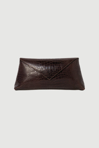 Envelope1976 Onyx clutch Bags Brown