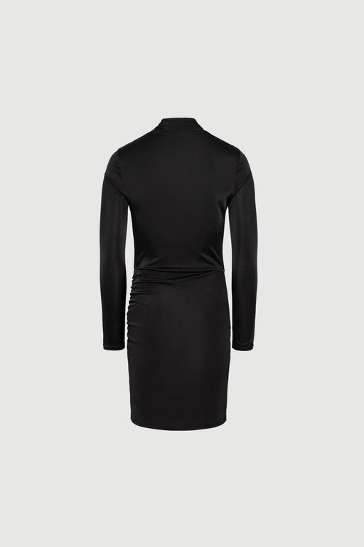 Envelope1976 Opening dress short - Viscose & Silk Dress Black