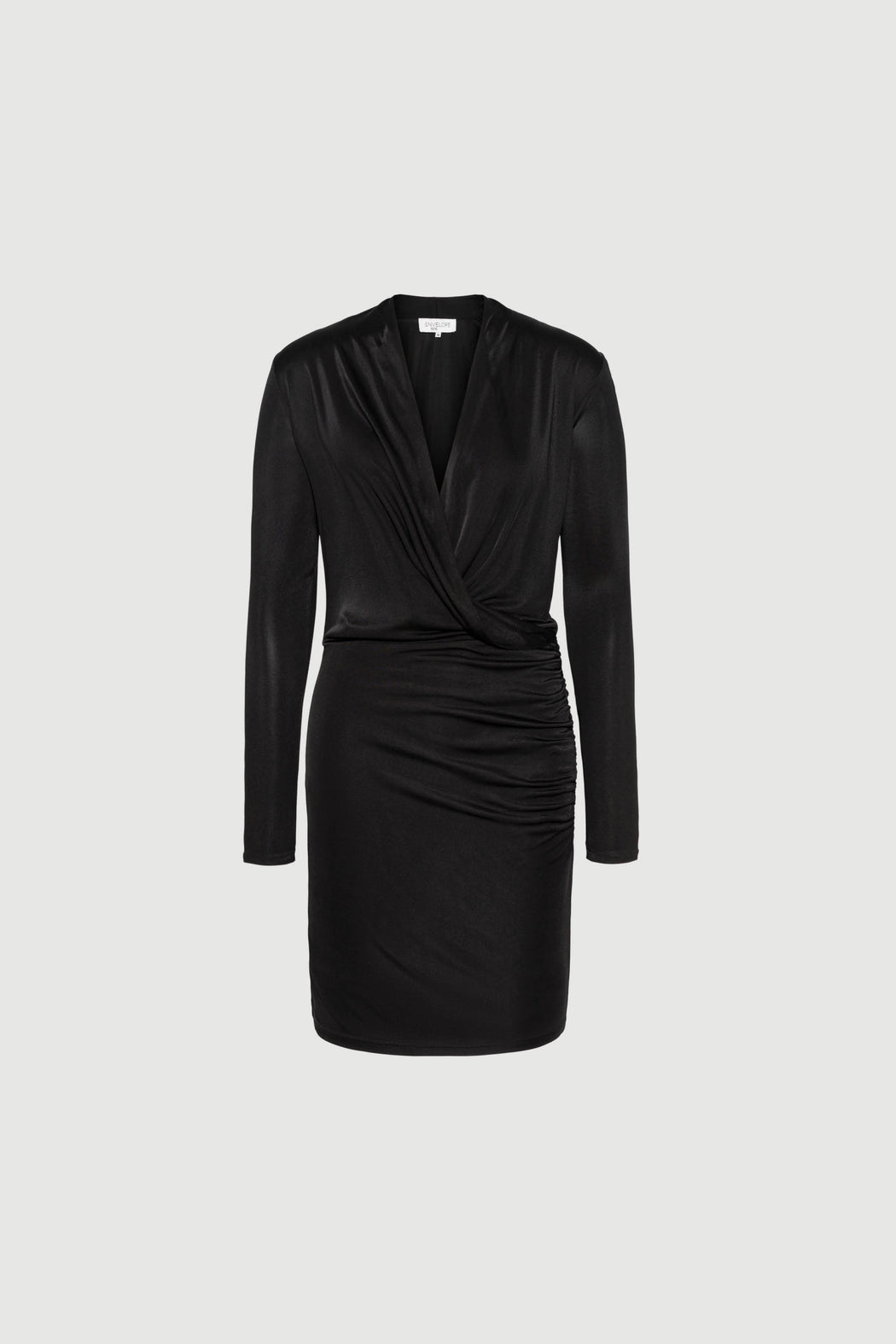 Envelope1976 Opening dress short - Viscose & Silk Dress Black