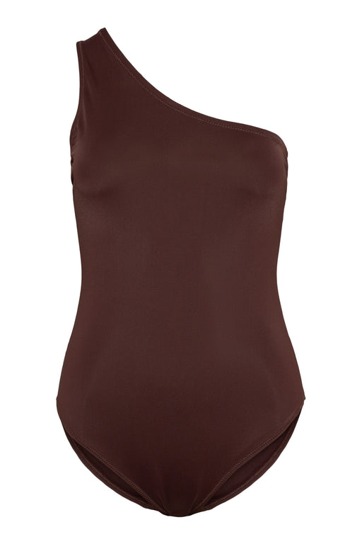 Envelope1976 Paros - Recycled polyamide Swimsuit Dark coffee