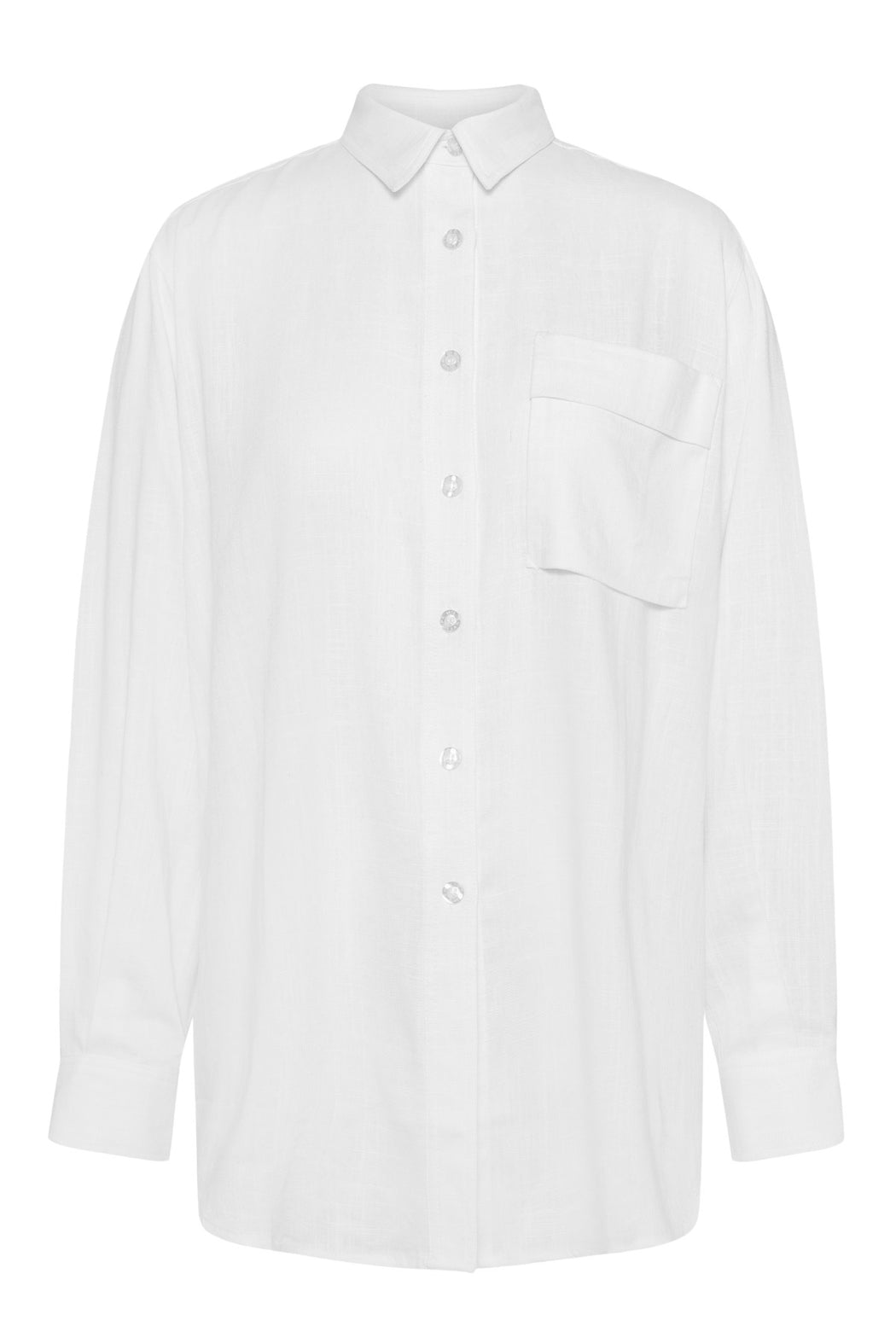 Envelope1976 Pura shirt - Viscose & Linen Shirt White