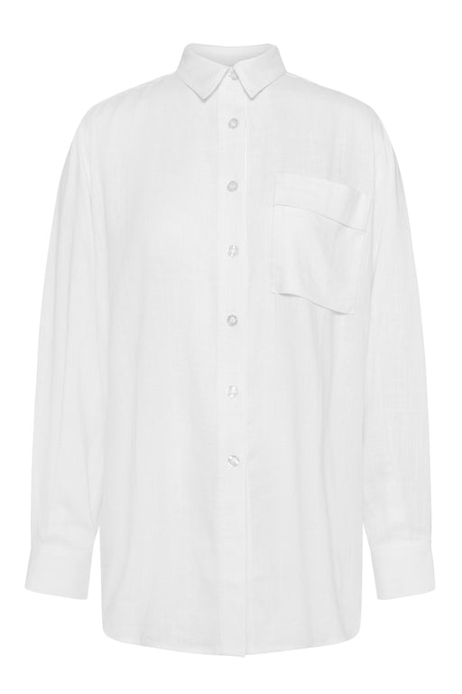Envelope1976 Pura shirt - Viscose & Linen Shirt White
