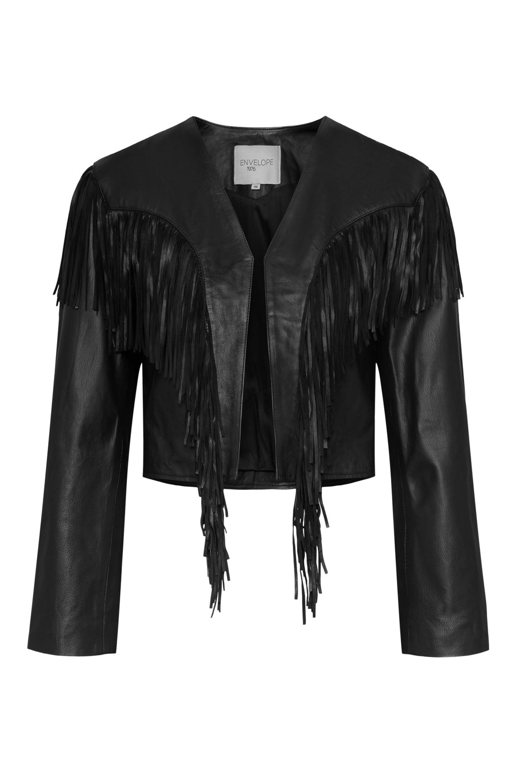 Envelope1976 Rodeo jacket - Leather Jacket Black