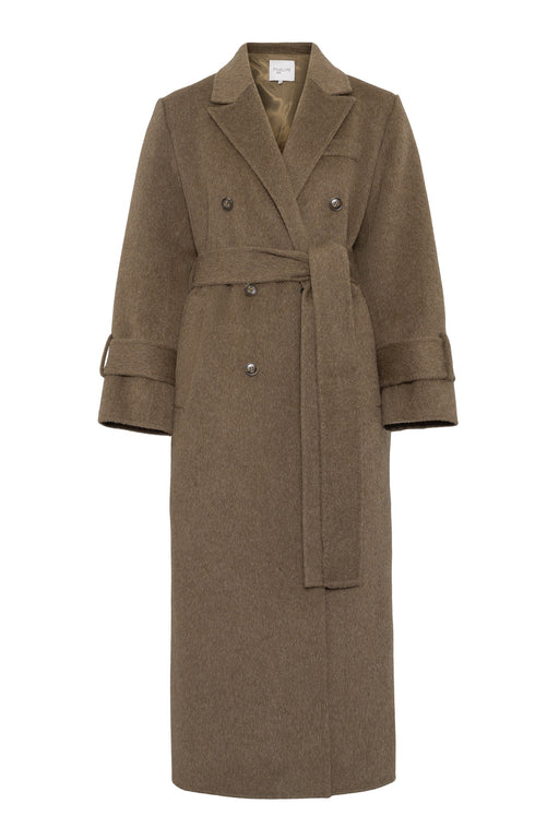 Envelope1976 Saville coat - Wool Coat Brown melange