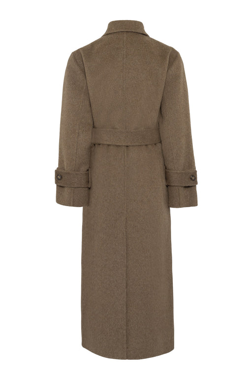 Envelope1976 Saville coat - Wool Coat Brown melange