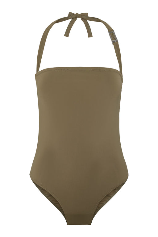 Envelope1976 Shore swimsuit - Recycled polyamide Swimsuit Olive