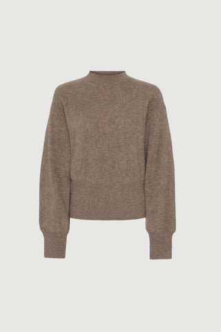 Envelope1976 Sky knit, Taupe Sweater Taupe