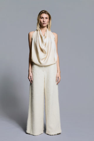 Envelope1976 Square scarf Scarf Cream / light beige