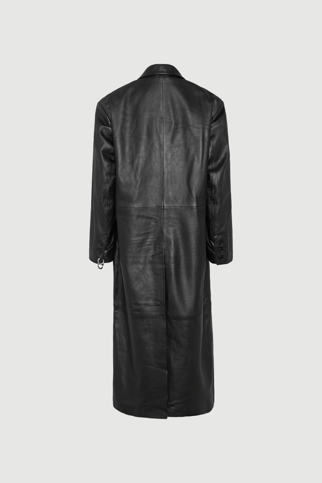 Envelope1976 Trinity coat - Leather Coat Black