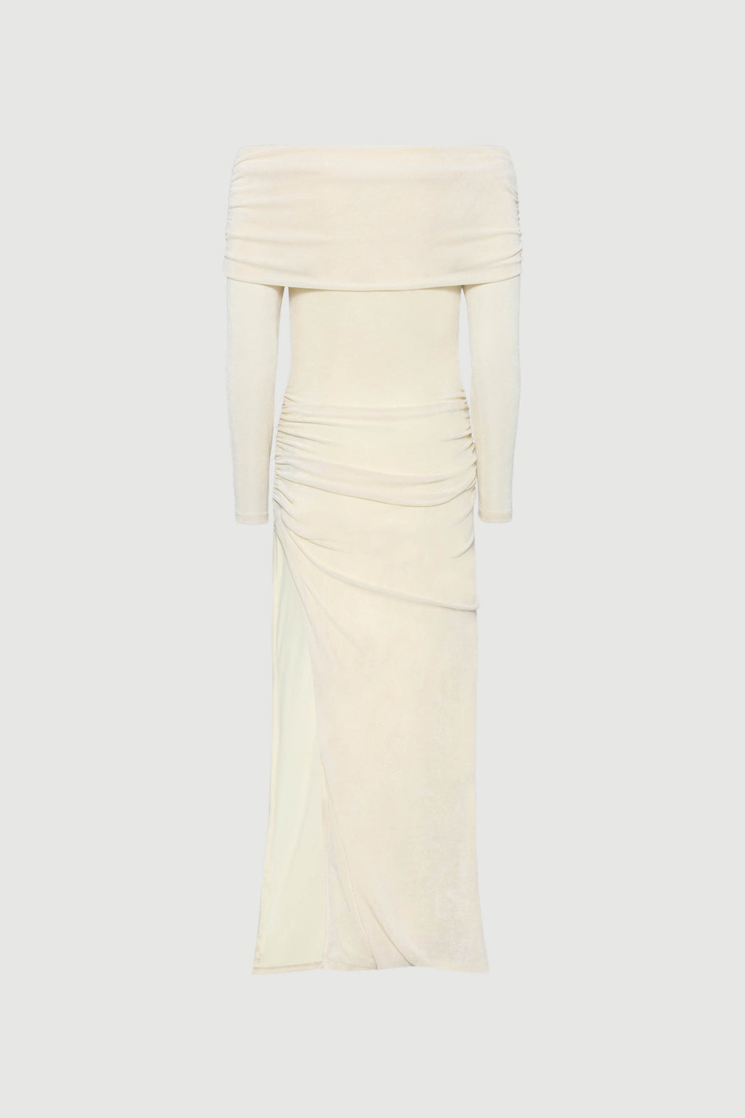 Envelope1976 Turn up dress - Viscose Dress Cream