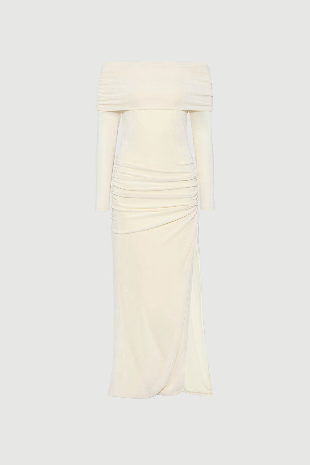 Envelope1976 Turn up dress - Viscose Dress Cream