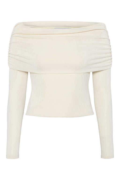 Envelope1976 Turn up top - Viscose Top Cream