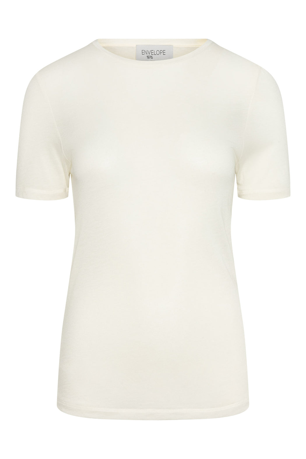 Envelope1976 Vidda T-shirt - Tencel, Silk & Cashmere T-shirt Cream