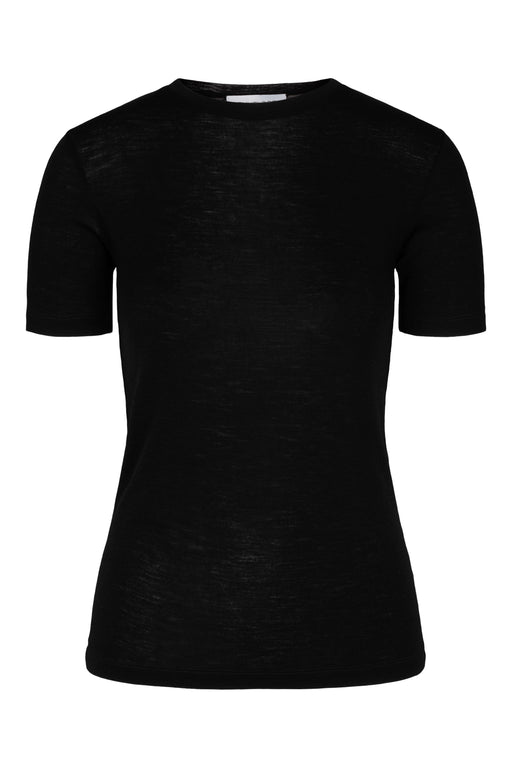 Envelope1976 Vidda knit - Merino wool T-shirt Black