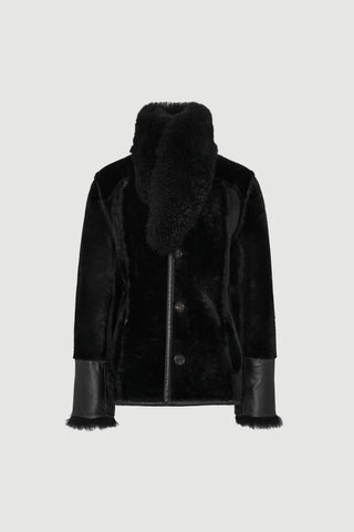 Envelope1976 Woodstock jacket short Jacket Black