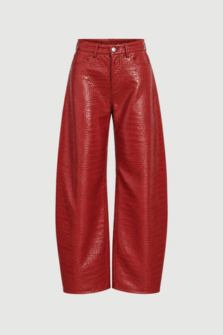 Envelope1976 Yourself pants Pants Red croc
