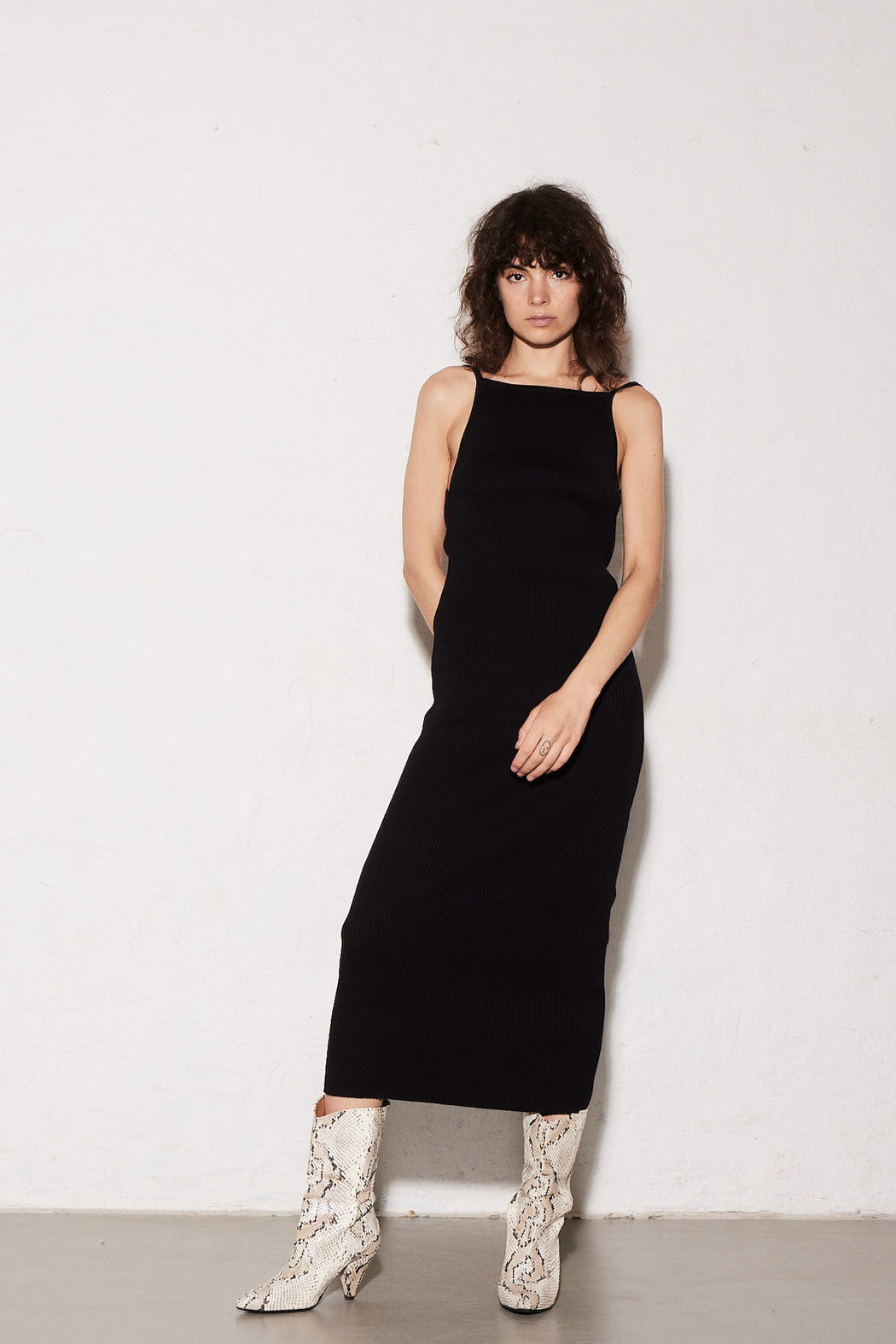 Envelope1976 Alfaz dress - Organic cotton Dress Black