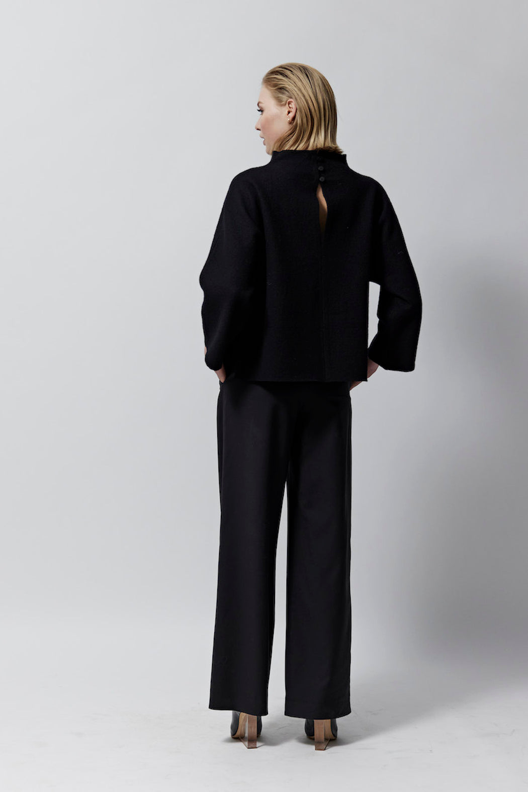 Monaco Tailored Fit Pants, Black, Eclipse Collection